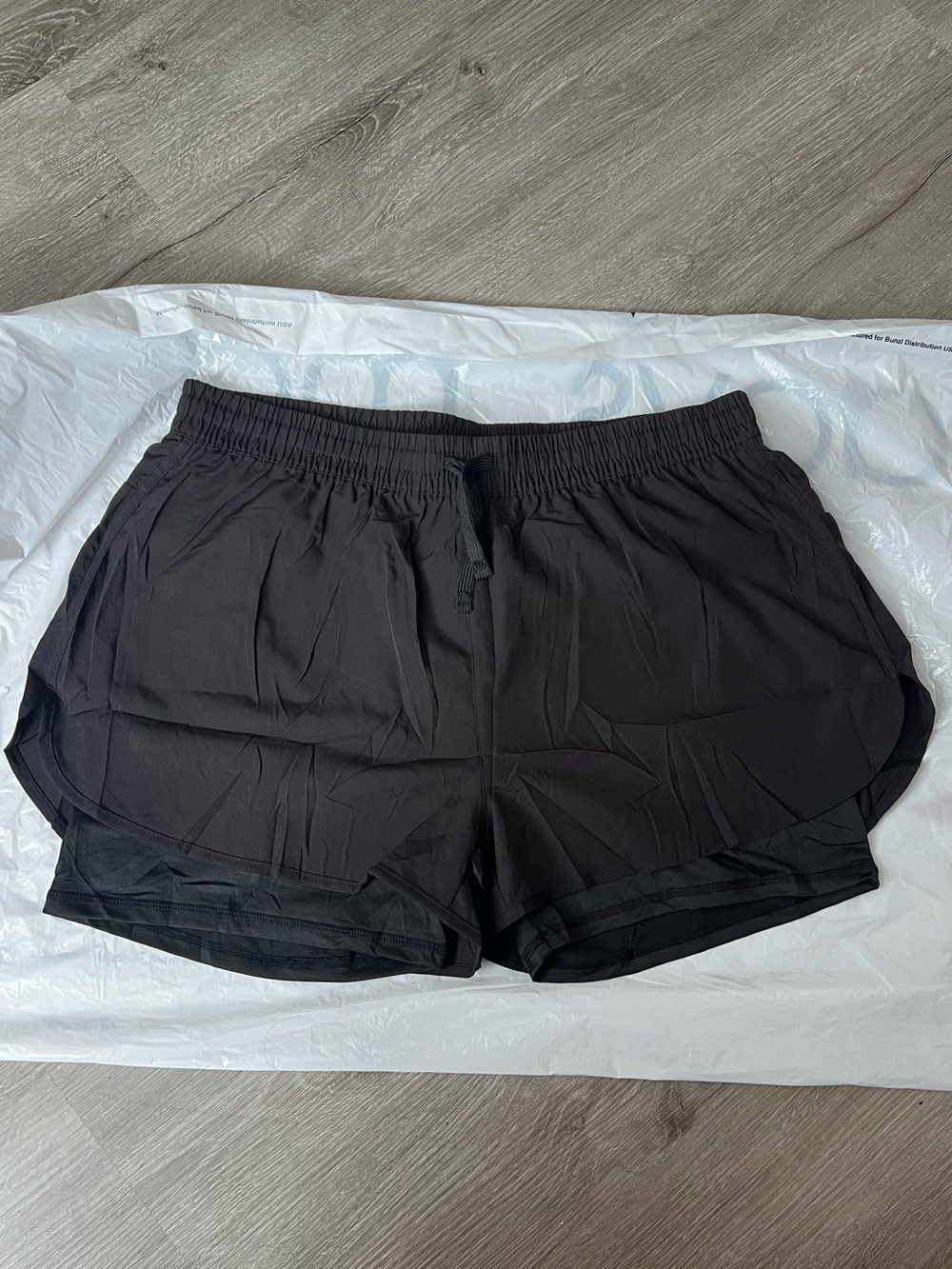 Women's 2 in 1 Running Shorts for Gym, Yoga, High Waisted Shorts with Pocket